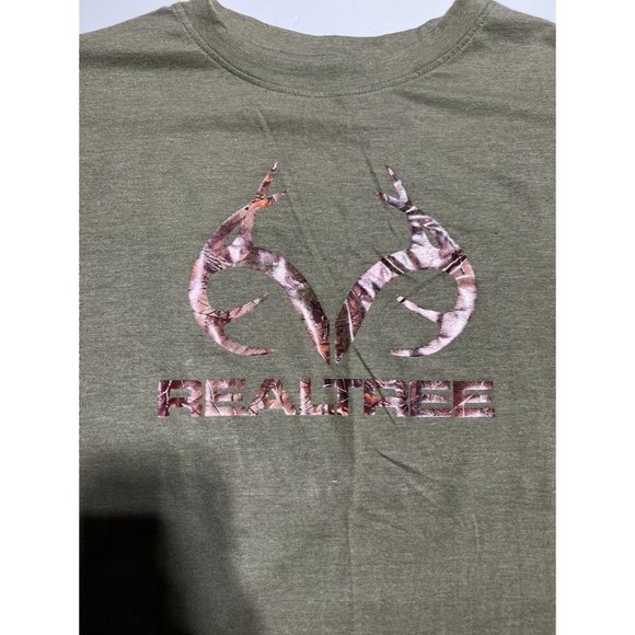 Realtree Green Camo T-Shirt Size Large - Picture 4 of 6